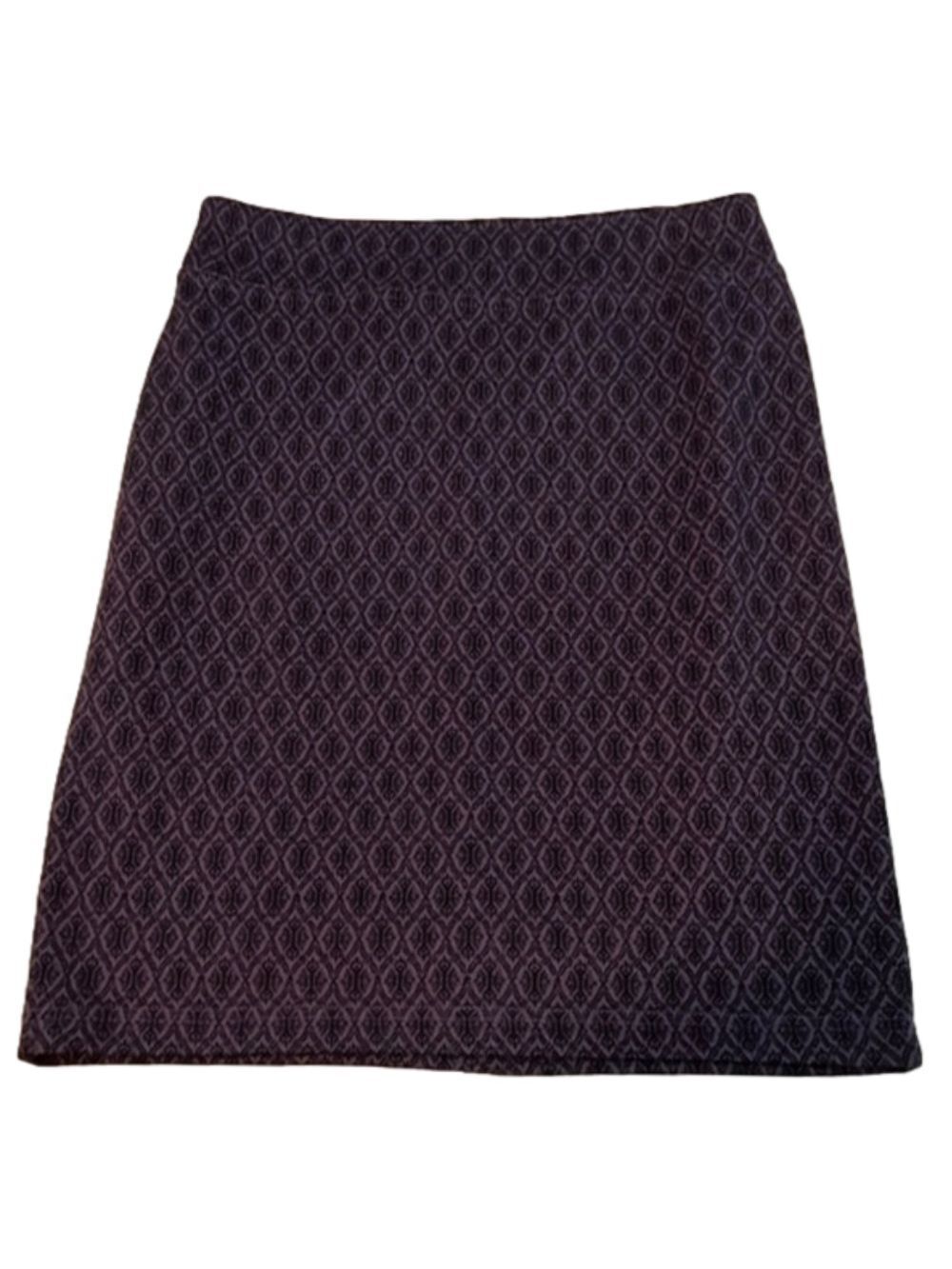 Style & Co Grey Print Skirt